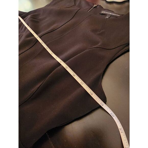 White House Black Market Sleeveless Bateau-Neck Sheath Dress size 14 - Picture 5 of 9